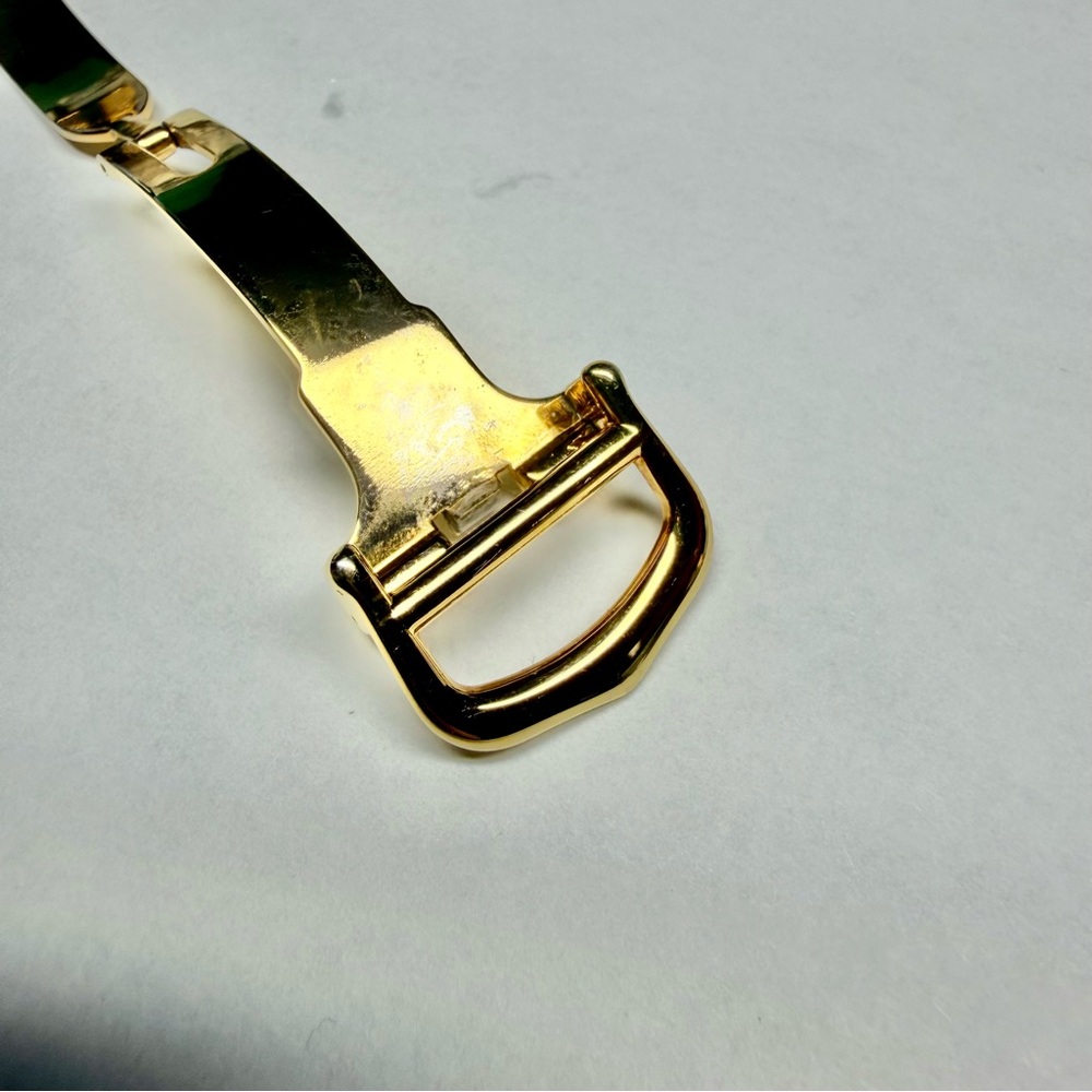CARTIER 16mm Gold Plated Steel Deployment Buckle - Picture 8 of 8